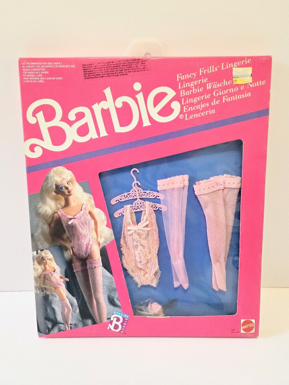 1989 Barbie Fancy Frills Fashions #7084 NIB